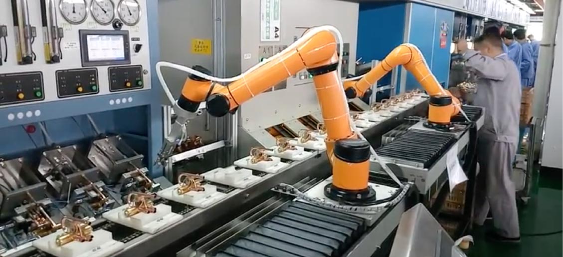aubo i5 robo colaborativo para fábricas