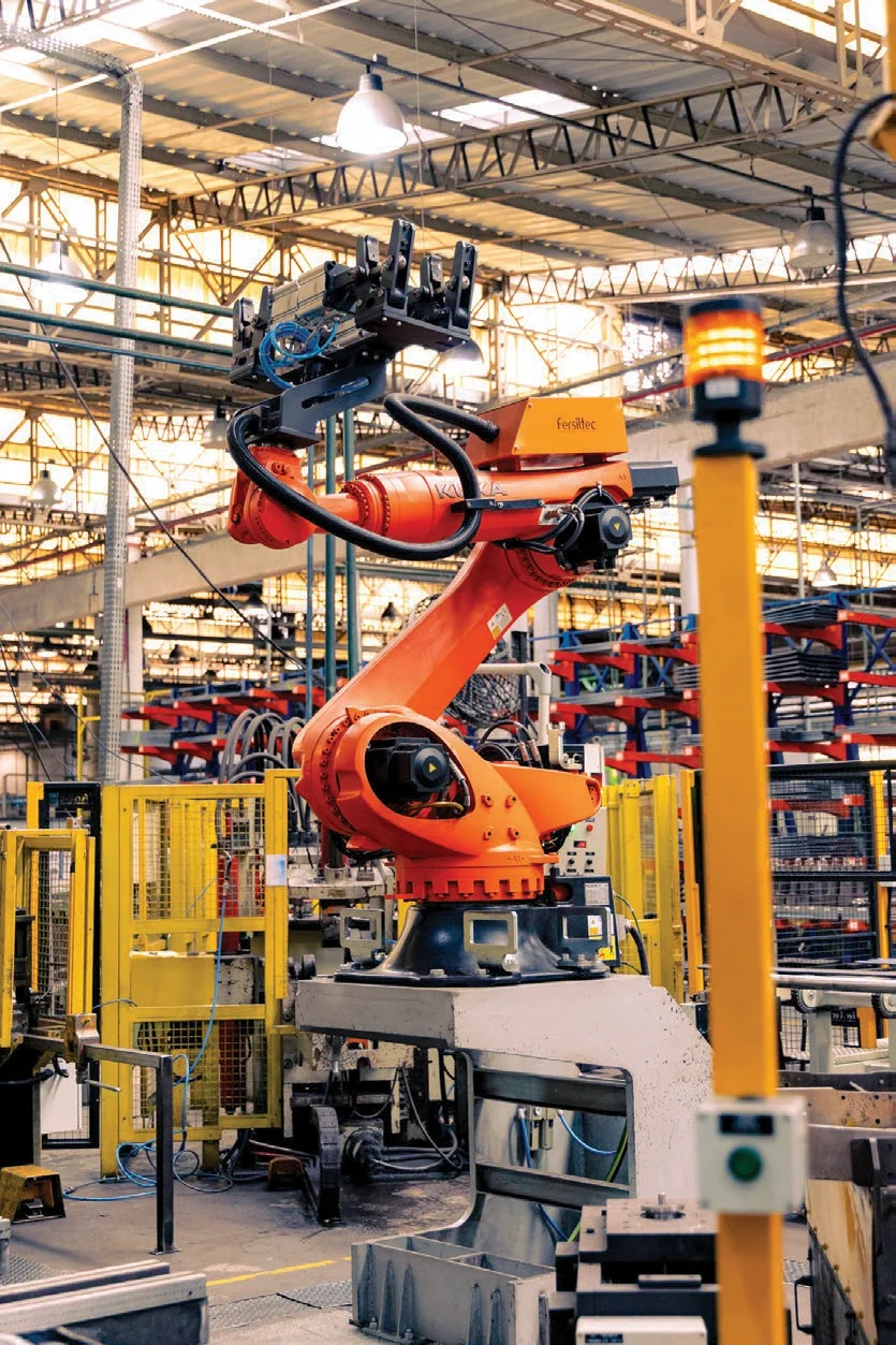 Linha de abastecimento automatizada Fersiltec